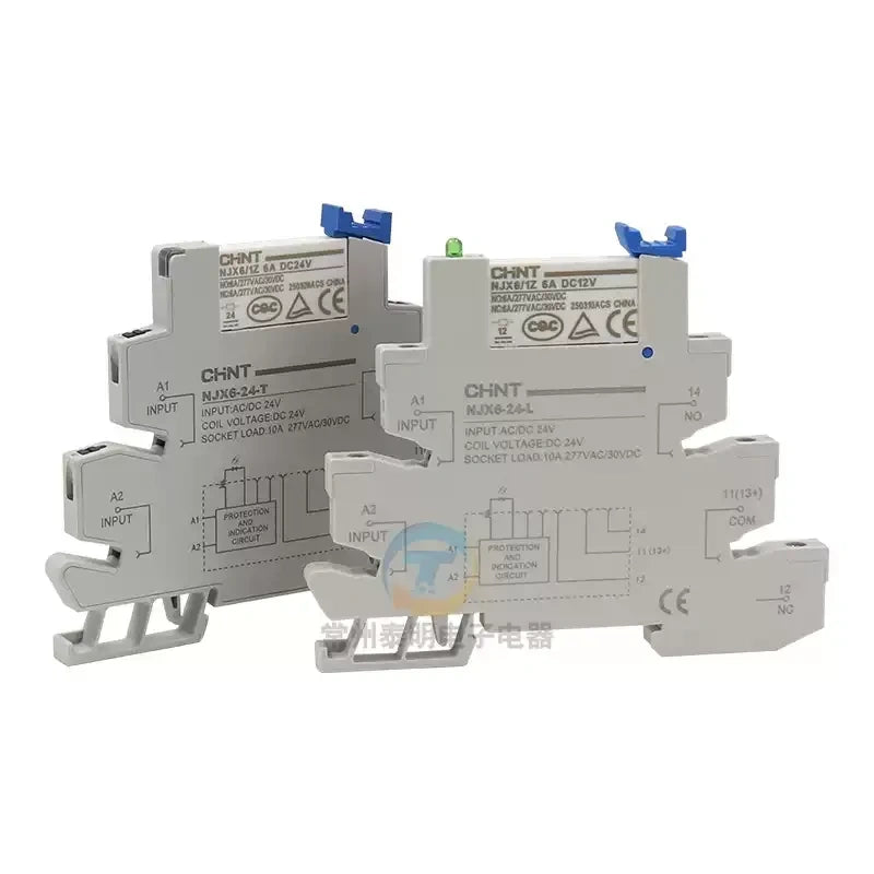 CHINT NJX6 Ultra-thin 6mm Slim Plug-in Relay