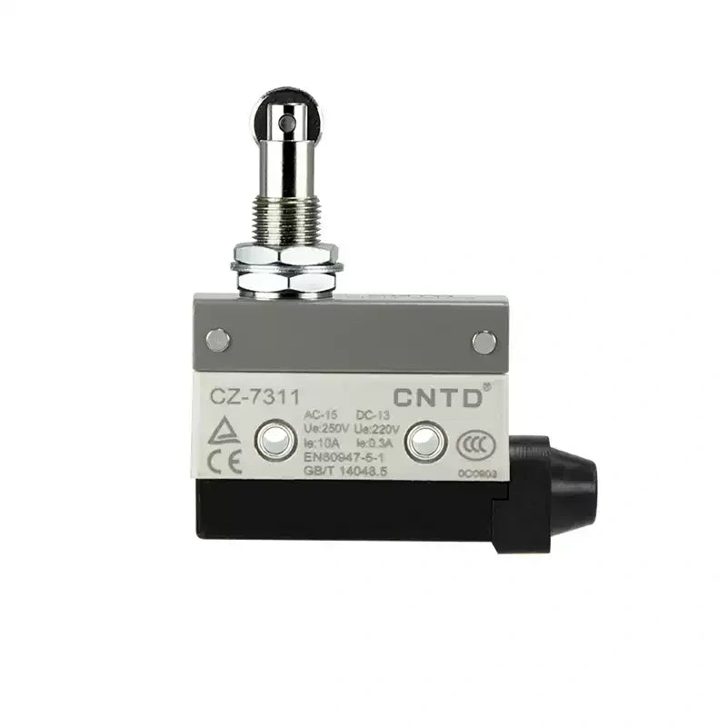 CNTD CZ7 Micro Switch ,Horizontal Limit Switch, SPDT Micro Switch,Momentary Limit Switch, CZ7311 CZ7121 ,Roller Lever Switch,10A250VAC,Industrial Micro Switch 
