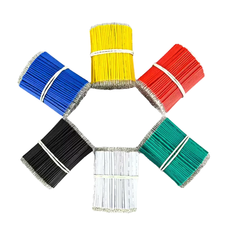 UL1007 jumper wire,pre cut jumper wire,double end tinned wire,1000pcs wire pack,tinned copper short wire,16AWG‑30AWG jumper,30mm 40mm 50mm 60mm wire,pre‑stripped wire,pcb jumper wire,led jumper wire,rohs lead‑free wire,pvc hook‑up wire,electronic short wire,automotive jumper wire,lighting fixture wire,electronic internal wiring
