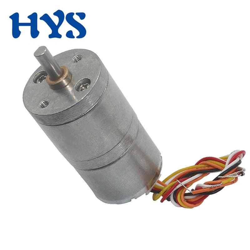 JGA25-2418 DC Brushless Gear Motor 12v 24v Hair Curler Motor BLDC Slow Speed Gearmotor Gearbox