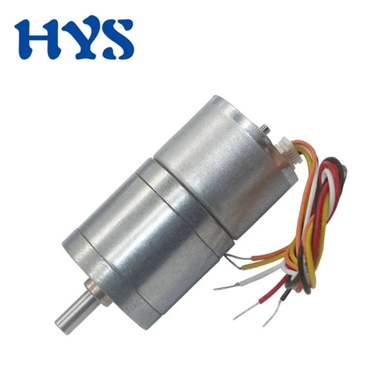 JGA25-2418 DC Brushless Gear Motor 12v 24v Hair Curler Motor BLDC Slow Speed Gearmotor Gearbox
