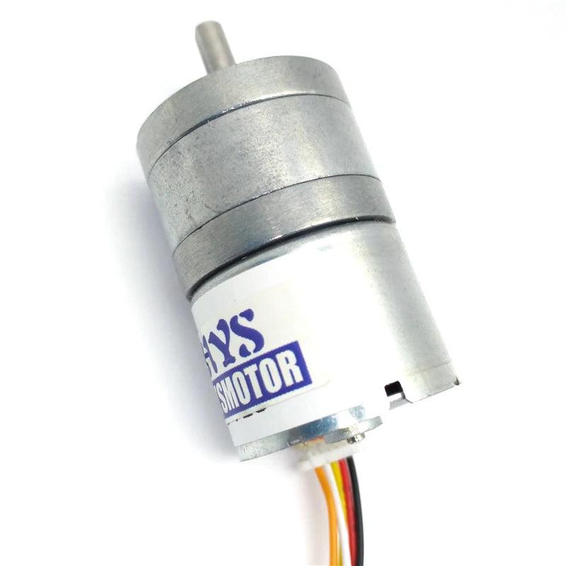 JGA25-2418 DC Brushless Gear Motor 12v 24v Hair Curler Motor BLDC Slow Speed Gearmotor Gearbox