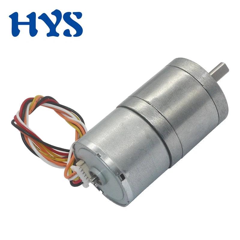 JGA25-2418 DC Brushless Gear Motor 12v 24v Hair Curler Motor BLDC Slow Speed Gearmotor Gearbox