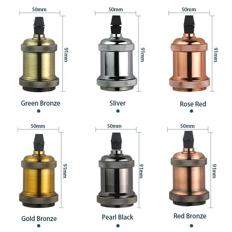 LATTUSO- Vintage Retro Edison Lamp E27 Screw Base| AC 85-265V different colors optional - electrical center b2c