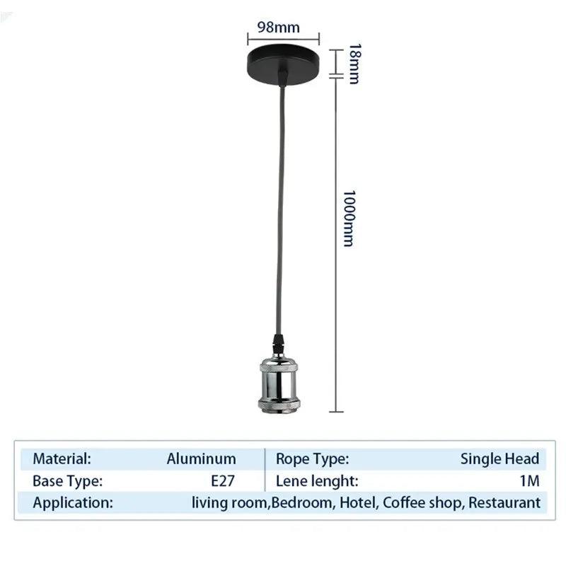 LATTUSO- Vintage Retro Edison Lamp E27 Screw Base| AC 85-265V different colors optional - electrical center b2c