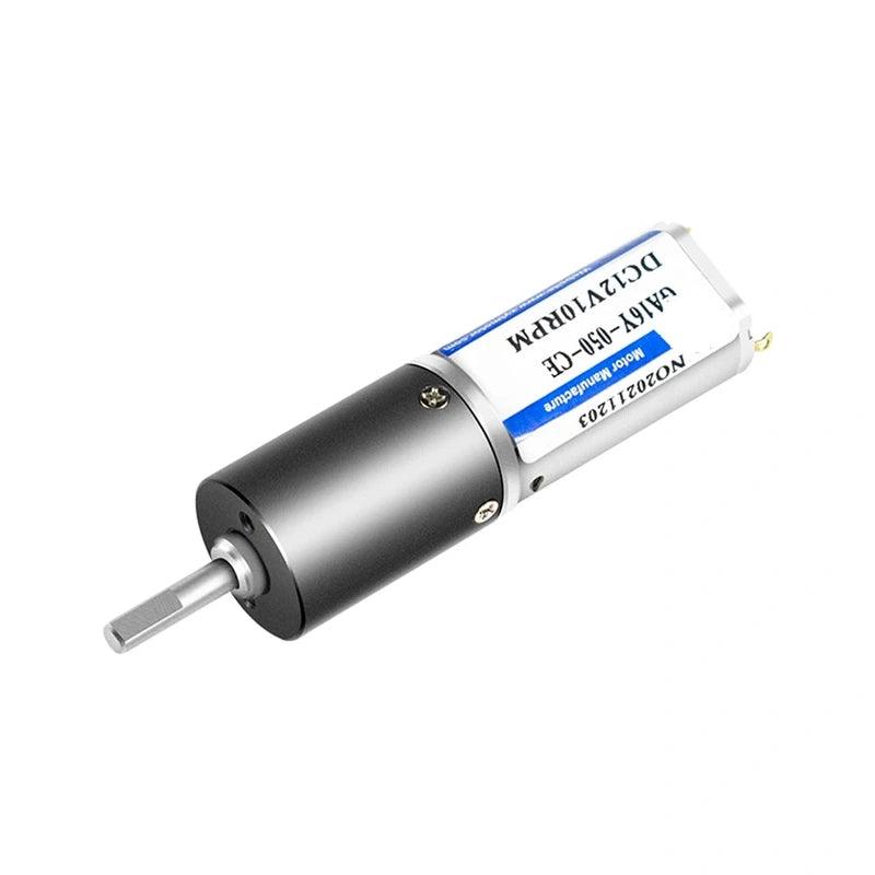Micro DC Motor Planetary Metal Gear 6V 12V High Torque Reducer Speed 11rpm-2280rpm PWM Forward Reverse Electric Engine Ga16Y-050