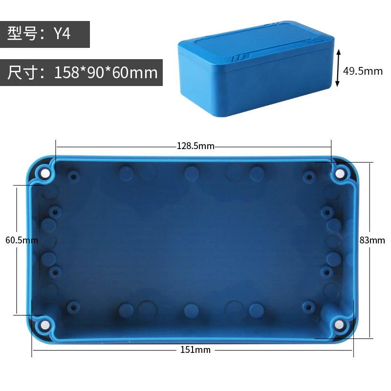 New Design IP67 Waterproof Enclosure Plastic Box Electronic Project Outdoor Instrument Electrical Project Box Junction Housing