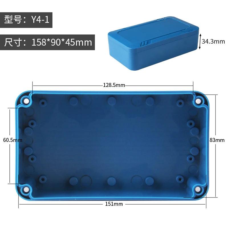 New Design IP67 Waterproof Enclosure Plastic Box Electronic Project Outdoor Instrument Electrical Project Box Junction Housing