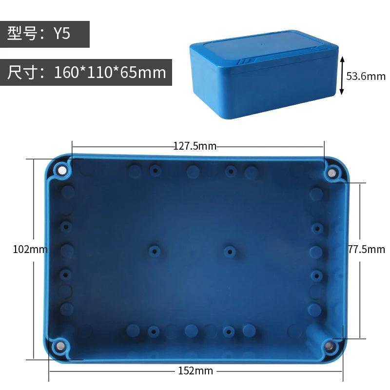 New Design IP67 Waterproof Enclosure Plastic Box Electronic Project Outdoor Instrument Electrical Project Box Junction Housing