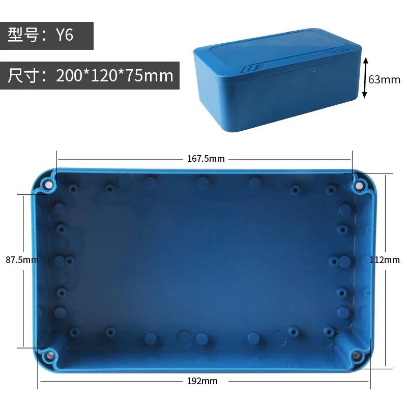 New Design IP67 Waterproof Enclosure Plastic Box Electronic Project Outdoor Instrument Electrical Project Box Junction Housing