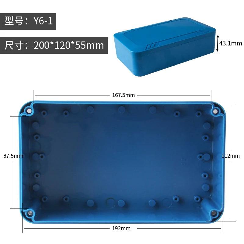 New Design IP67 Waterproof Enclosure Plastic Box Electronic Project Outdoor Instrument Electrical Project Box Junction Housing