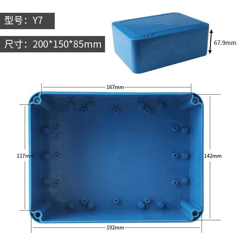 New Design IP67 Waterproof Enclosure Plastic Box Electronic Project Outdoor Instrument Electrical Project Box Junction Housing
