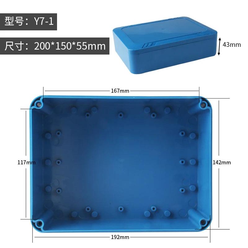 New Design IP67 Waterproof Enclosure Plastic Box Electronic Project Outdoor Instrument Electrical Project Box Junction Housing