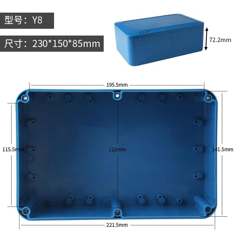 New Design IP67 Waterproof Enclosure Plastic Box Electronic Project Outdoor Instrument Electrical Project Box Junction Housing