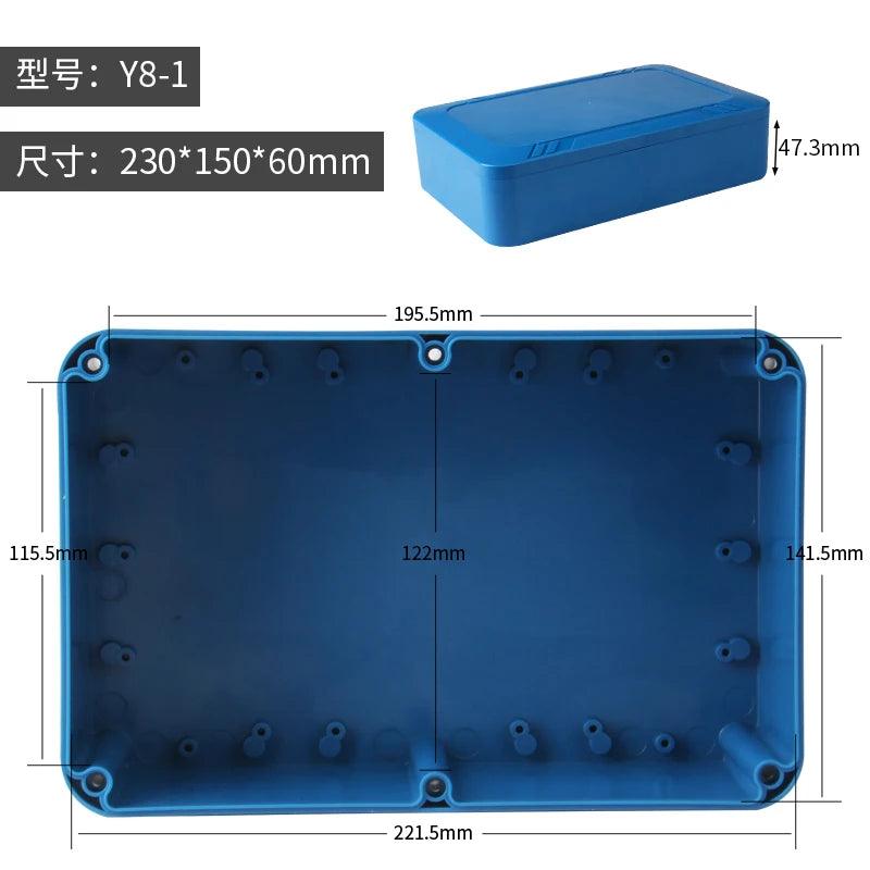 New Design IP67 Waterproof Enclosure Plastic Box Electronic Project Outdoor Instrument Electrical Project Box Junction Housing