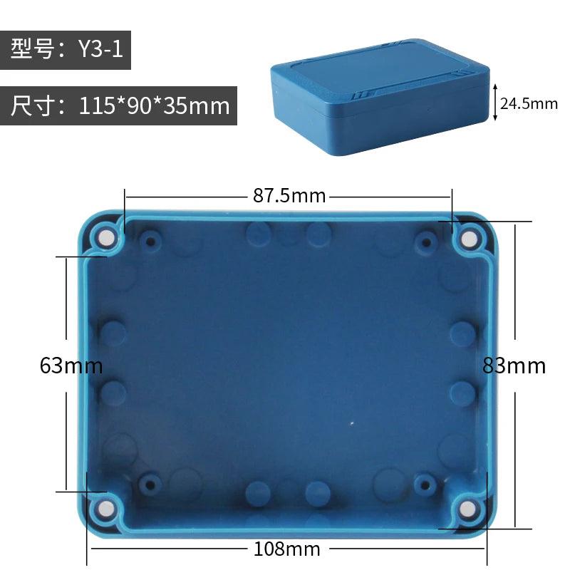 New Design IP67 Waterproof Enclosure Plastic Box Electronic Project Outdoor Instrument Electrical Project Box Junction Housing