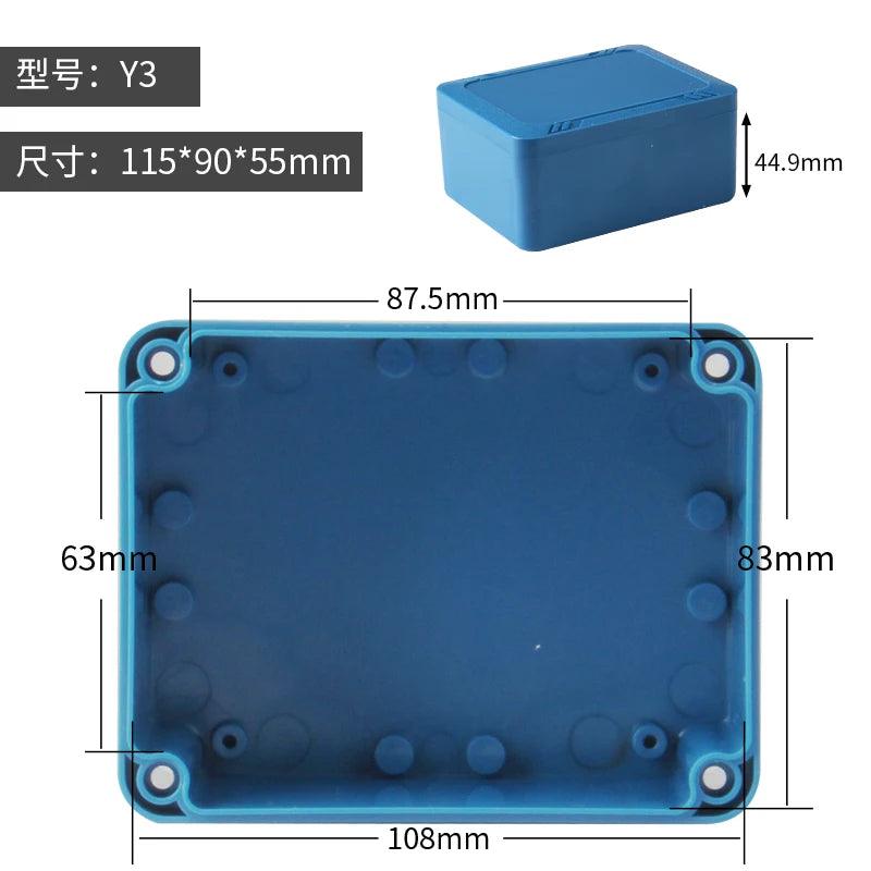New Design IP67 Waterproof Enclosure Plastic Box Electronic Project Outdoor Instrument Electrical Project Box Junction Housing