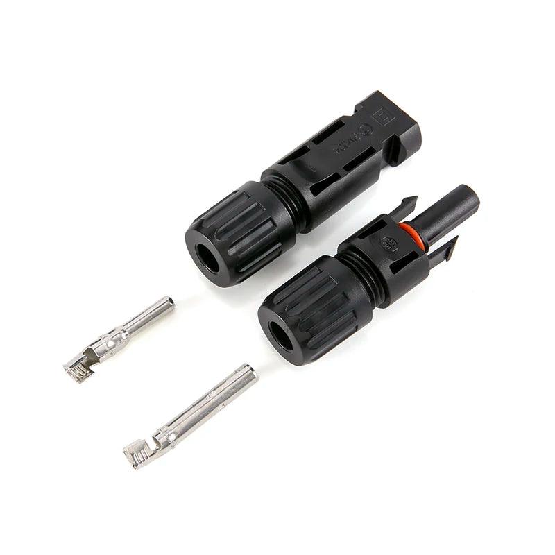 PV004 TÜV Genehmigt Free shipping  IP68 DC Solar Connector 1000V30A Panel Stecker Connectors Kit for Cable 2.5/4/6mm2