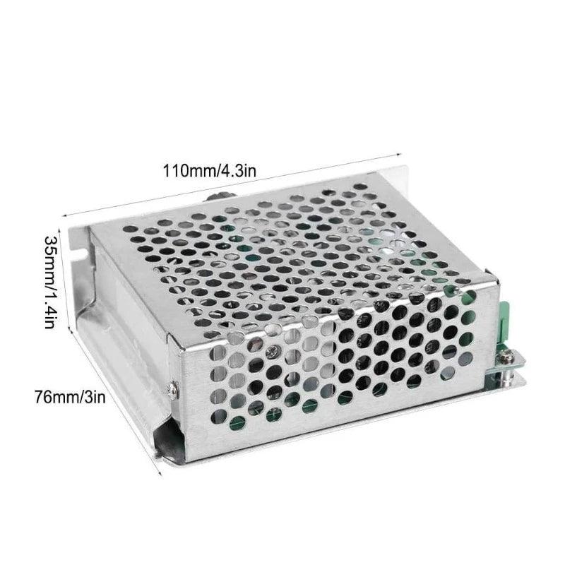 PWM Controller Speed Motor 1500W 30A DC12V-50V Regulator Pump LED DC 12V 24V 48V Electric Adjust,dc motor controller 12vable Speed Voltage PLC CCM6DS