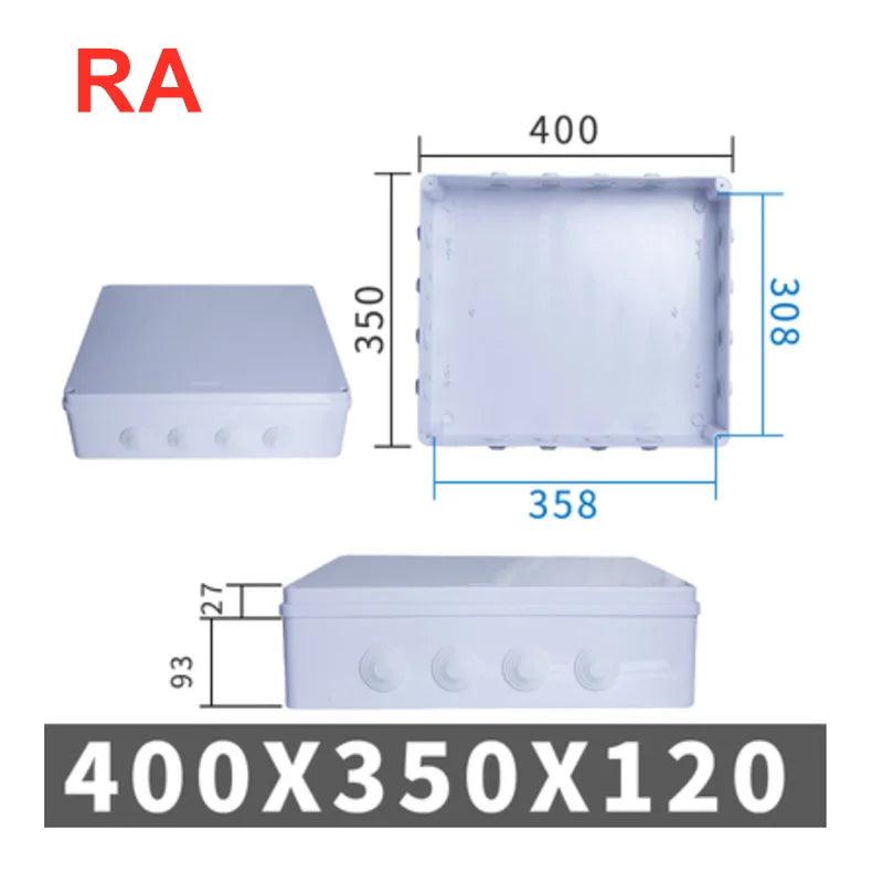 RA RT Wholesale ABS Plastic IP65 IP55 Waterproof Junction Box DIY Outdoor Electrical Connection Box Cable Branch Box