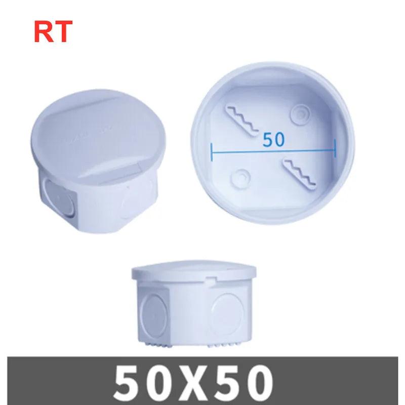 RA RT Wholesale ABS Plastic IP65 IP55 Waterproof Junction Box DIY Outdoor Electrical Connection Box Cable Branch Box