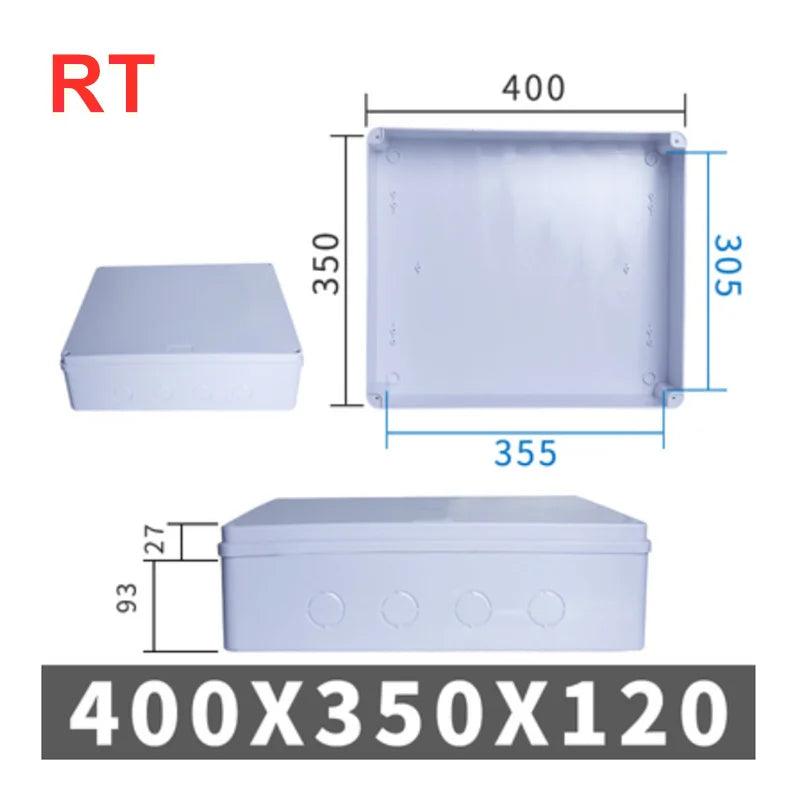 RA RT Wholesale ABS Plastic IP65 IP55 Waterproof Junction Box DIY Outdoor Electrical Connection Box Cable Branch Box