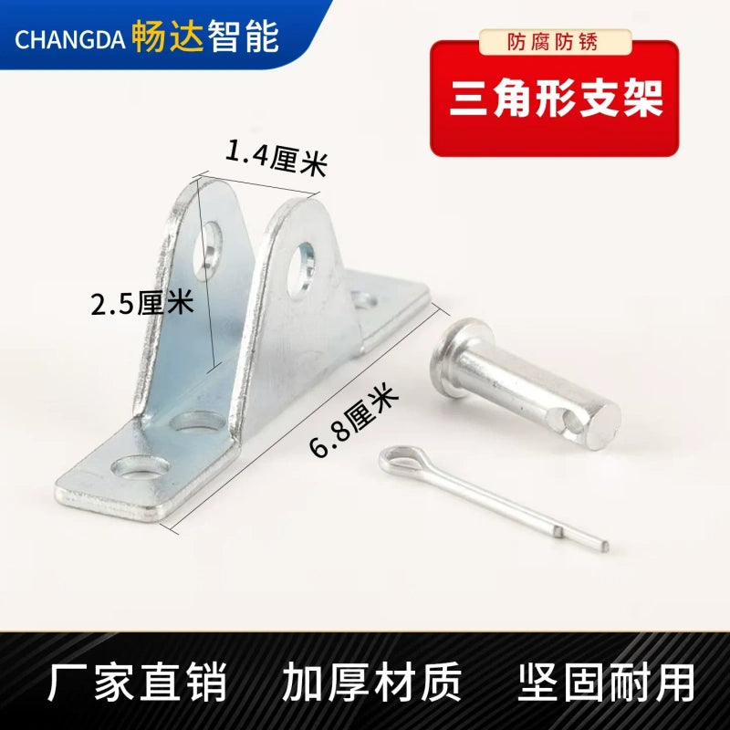Thick Metal Linear Actuator Bracket, T U Triangle Mount Holder for Electric Linear Actuator Window Opener