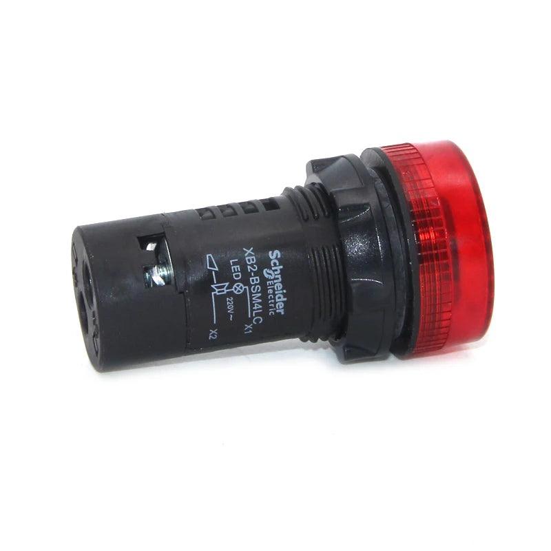 Schneider Electric XB2BSB4LC 24VAC/DC buzzer with light XB2-BSM4LC 220VAC 50 / 60HZ intermittent sound opening size 22mm