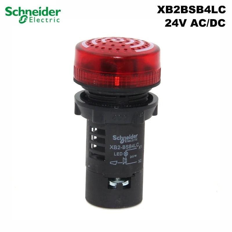 47453767696577Schneider Electric XB2BSB4LC 24VAC/DC buzzer with light XB2-BSM4LC 220VAC 50 / 60HZ intermittent sound opening size 22mm