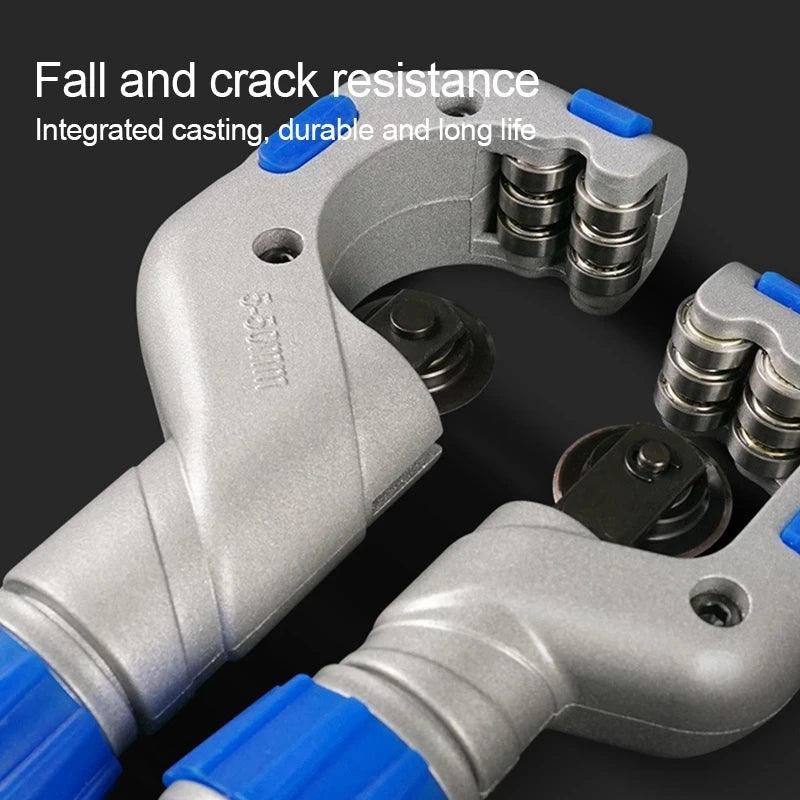Stainless Steel Roller Type Tube Cutter 3-70mm Metal Scissor Bearing Pipe Cutter Copper Tube Plumbing Cutting Refrigeration Tool