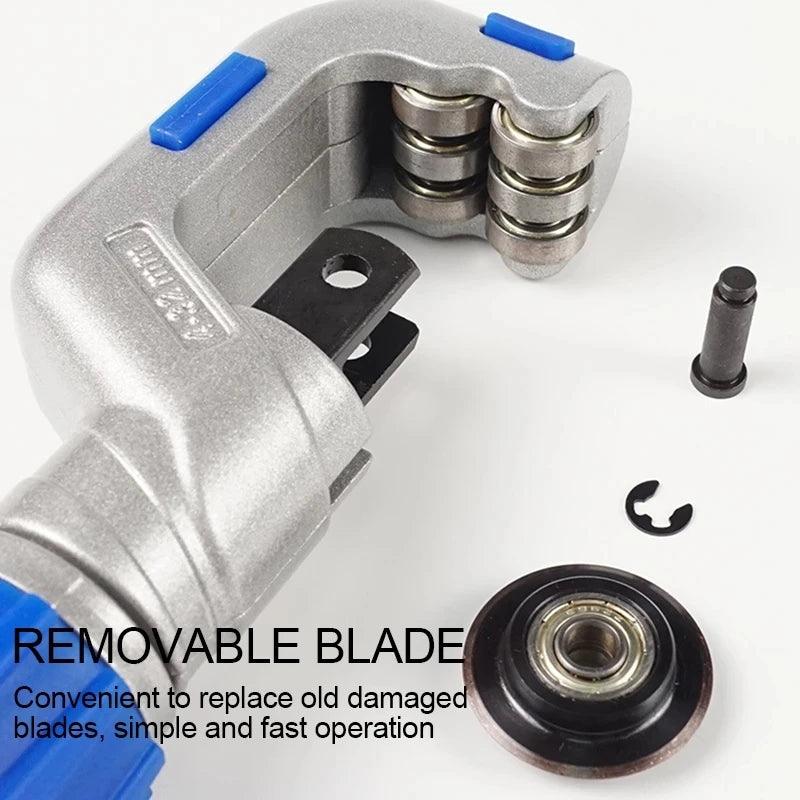 Stainless Steel Roller Type Tube Cutter 3-70mm Metal Scissor Bearing Pipe Cutter Copper Tube Plumbing Cutting Refrigeration Tool