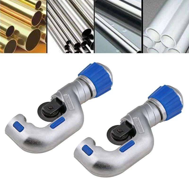 Stainless Steel Roller Type Tube Cutter 3-70mm Metal Scissor Bearing Pipe Cutter Copper Tube Plumbing Cutting Refrigeration Tool