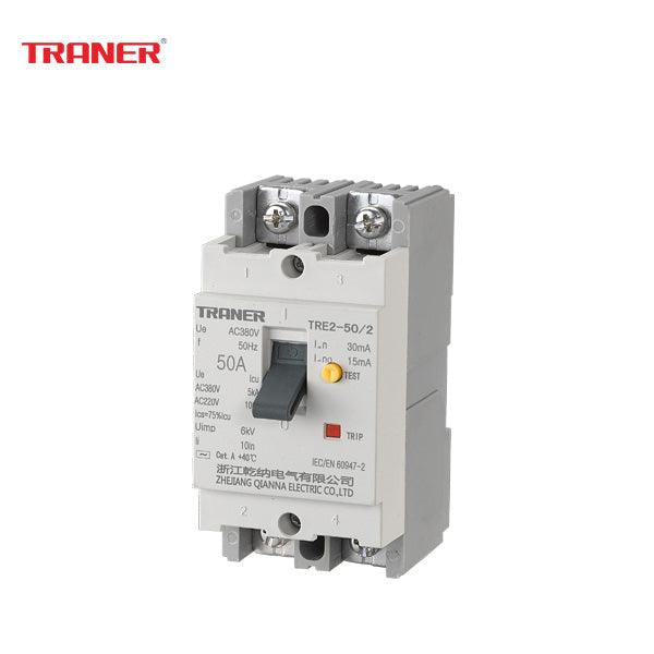 TRANER Din-rail type ELCB TRE2-2 Series.,elcb breaker,elcb price,elcb schneider,elcb circuit breaker,elcb single phase