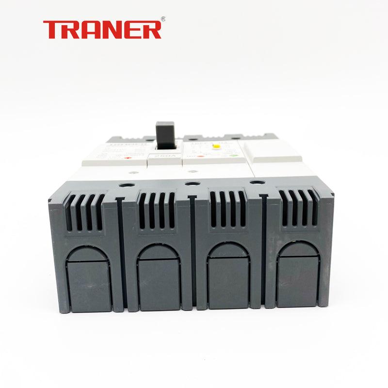 TREF4-250H-4P 3 Phase Rcbo 200A Mccb Earth Fault Protection 30mA~500mA Adjustable,elcb 3 phase,earth leakage circuit breaker price,three phase elcb,3 phase rcbo,type a rcbo