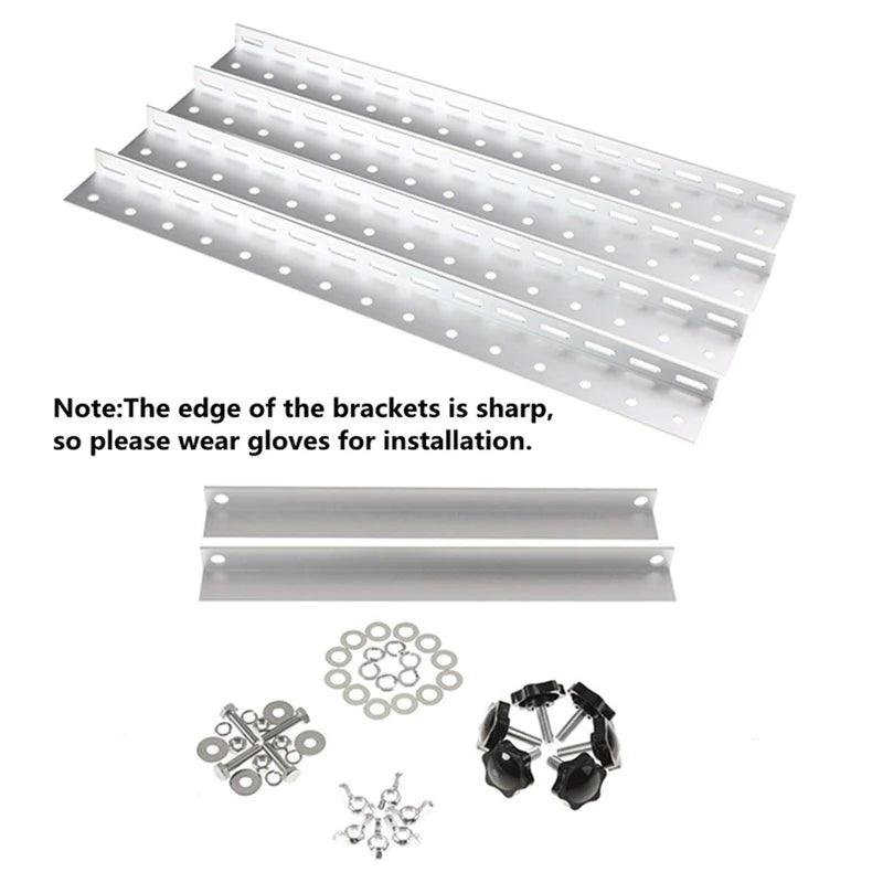 Triangle Aluminum Panel Mounted Bracket 41 InchTriangel Back Beam 300W /350W  Solar Panel Roof Mounting Bracket for Van