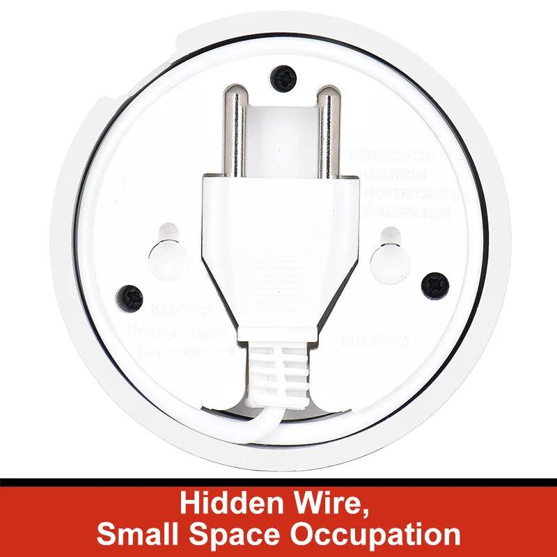 Universal Socket 2 USB Charging Port Power Strip Electric Socket 1.4 Meter tension Cord Easy to carry sockets