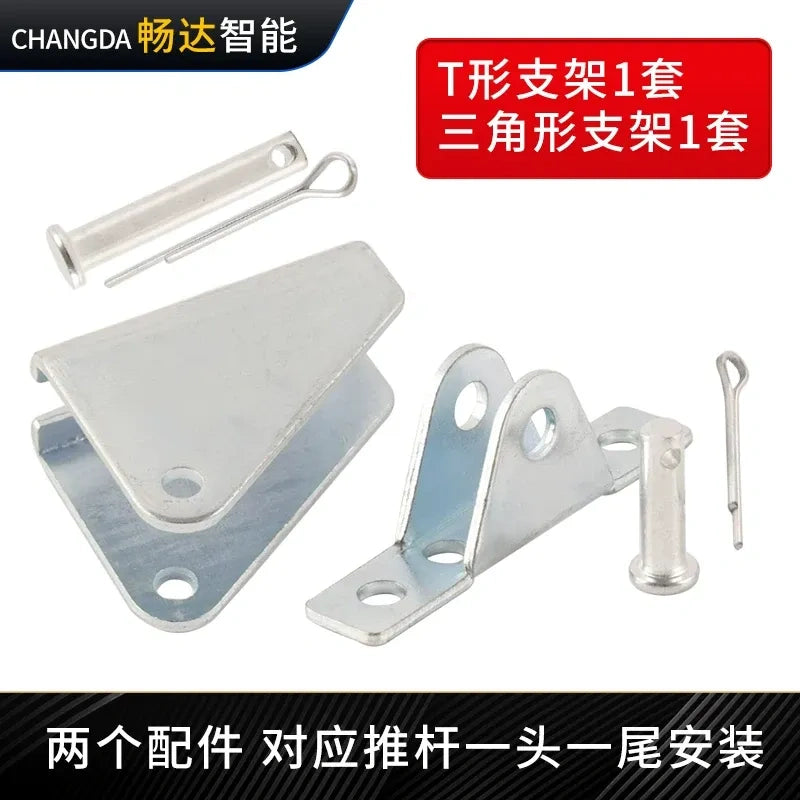Thick Metal Linear Actuator Bracket, T U Triangle Mount Holder for Electric Linear Actuator Window Opener