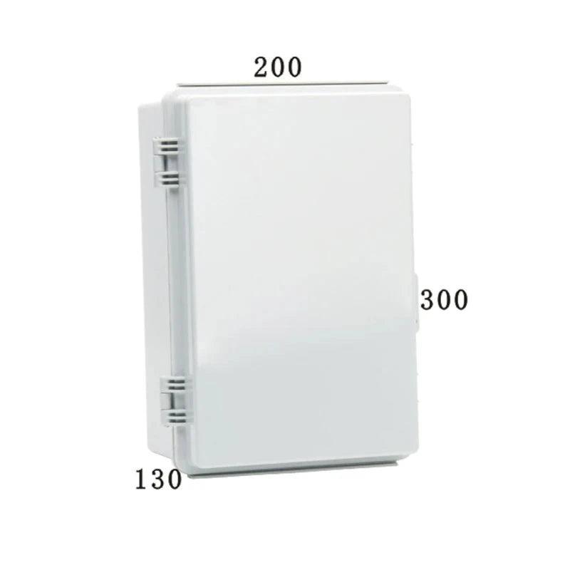Waterproof Plastic Enclosure With Hasp Electrical Junction Box Outdoor Sealed Switch Power Case Electrical Distribution Boxes - electrical center b2c