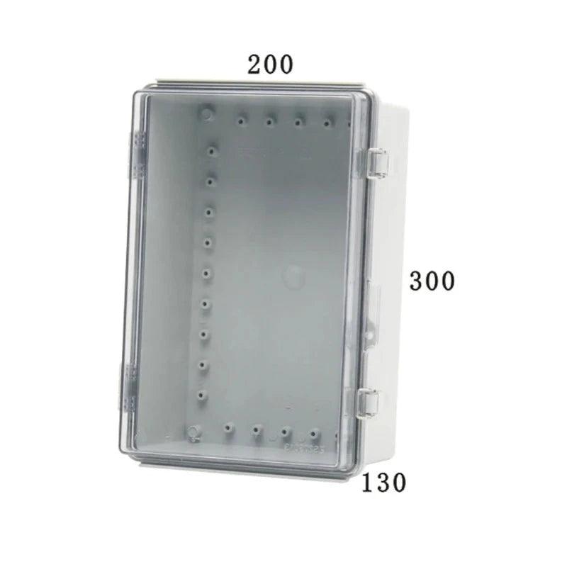 Waterproof Plastic Enclosure With Hasp Electrical Junction Box Outdoor Sealed Switch Power Case Electrical Distribution Boxes - electrical center b2c