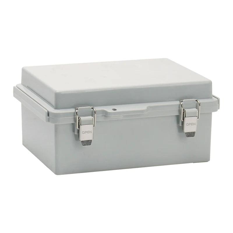 Waterproof Plastic Enclosure With Hasp Electrical Junction Box Outdoor Sealed Switch Power Case Electrical Distribution Boxes - electrical center b2c