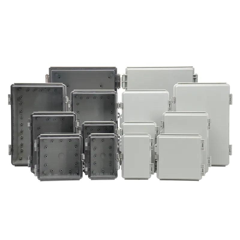 Waterproof Plastic Enclosure With Hasp Electrical Junction Box Outdoor Sealed Switch Power Case Electrical Distribution Boxes - electrical center b2c