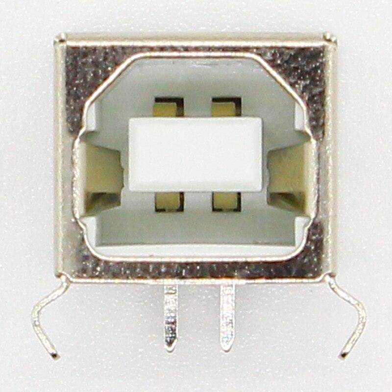 10pcs/lot USB B Type Female Socket Connector G45 for Printer Data Interface Free Shipping.