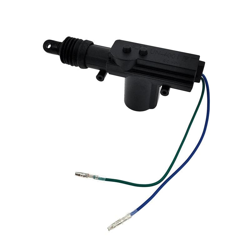 12V Universal 4001 car central locking system motor DC 12V 2line 5line engine for car door lock motor+mounting bracket.
