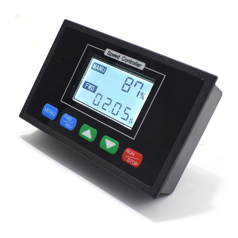 12v24v36v48 DC motor controller speed Multifunctional programmable motor governor LCD display.