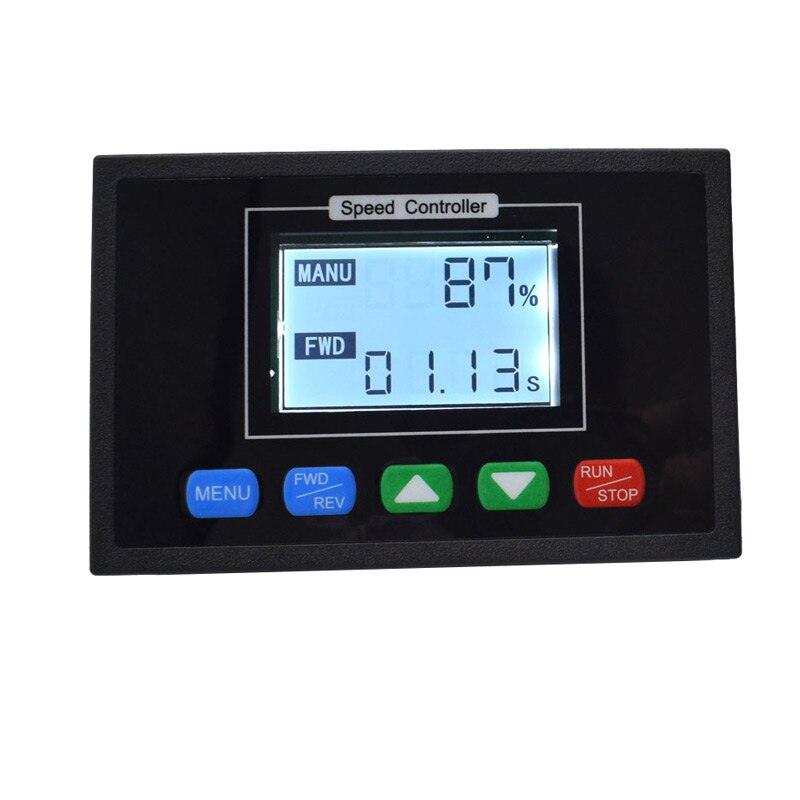 12v24v36v48 DC motor controller speed Multifunctional programmable motor governor LCD display.
