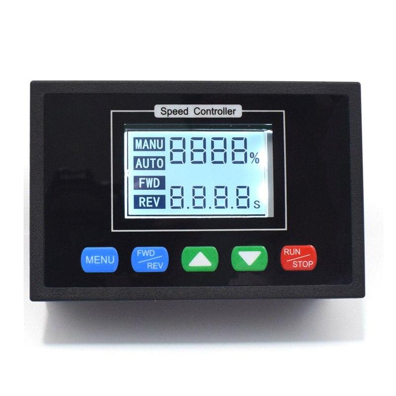 12v24v36v48 DC motor controller speed Multifunctional programmable motor governor LCD display.