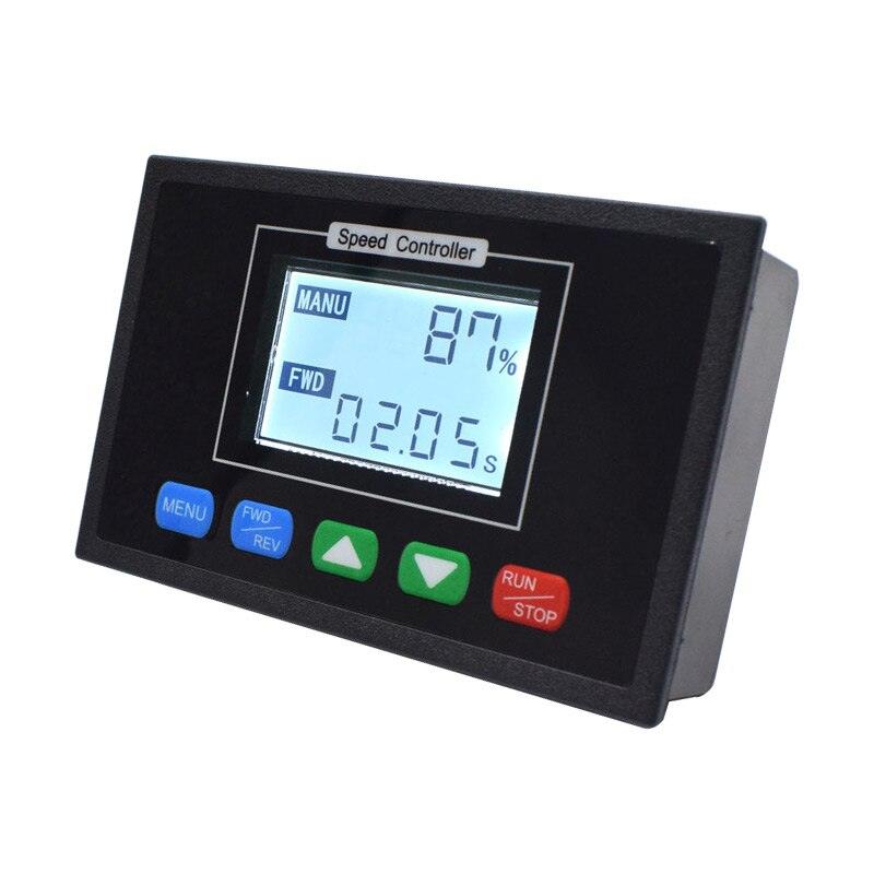 12v24v36v48 DC motor controller speed Multifunctional programmable motor governor LCD display.