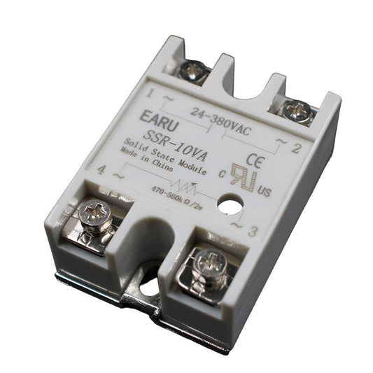 Solid State Relay Module SSR-10VA 10A 500K ohm TO 24-380V AC SSR 10VA Resistance Regulator