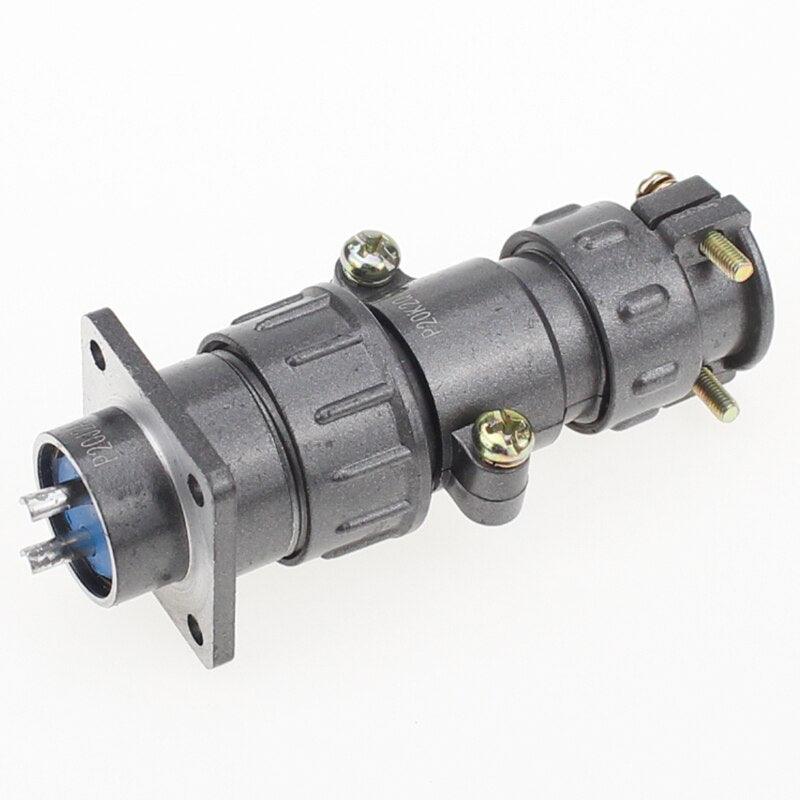 1set aviation plug socket round connector P20 series 2.3.4.5.7core diameter 20MM aviation plug.aviation connector