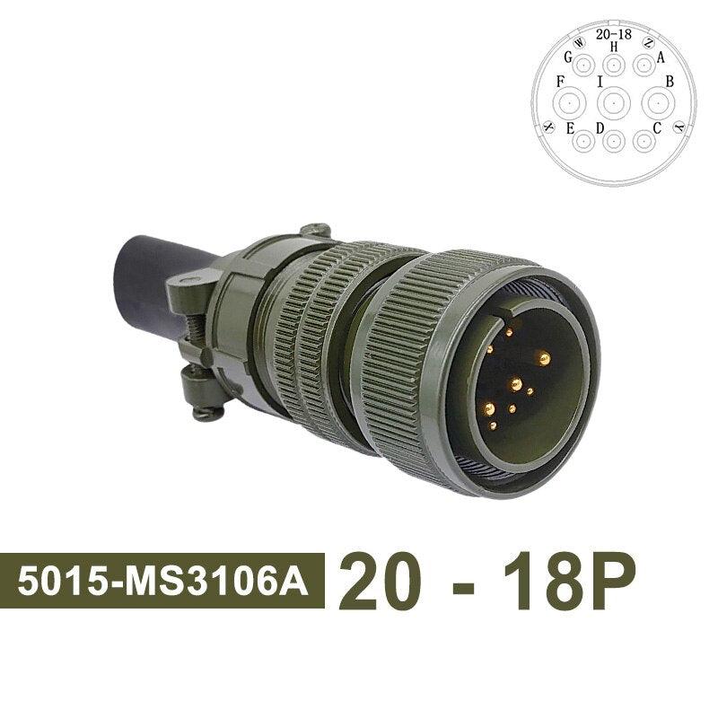 20-18 20-27 20-29 Military Specification Connector 5015 MIL STD MS3102A MS3106A MS3108A Plug&amp;Socket MIL-C Circular Connectors.